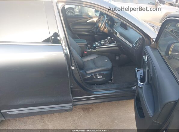 JM3TCBDY1N0611542 2022 MAZDA CX-9 Gray Widok wnętrza z przodu