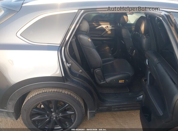 JM3TCBDY1N0611542 2022 MAZDA CX-9 Gray Widok naklejki z numerem VIN