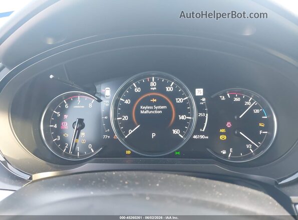 JM3TCBDY1N0611542 2022 MAZDA CX-9 Gray Widok tylnych siedzeń