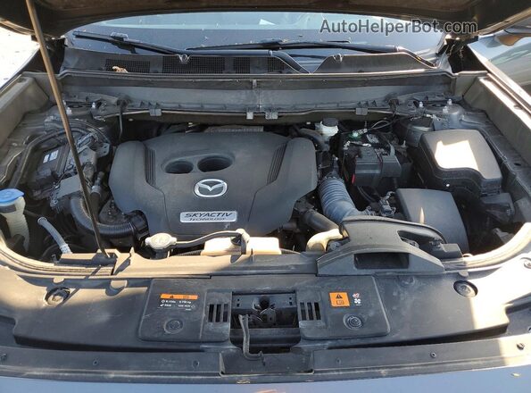 JM3TCBDY2K0322892 2019 MAZDA CX-9 Gray ძრავის განყოფილების ხედი