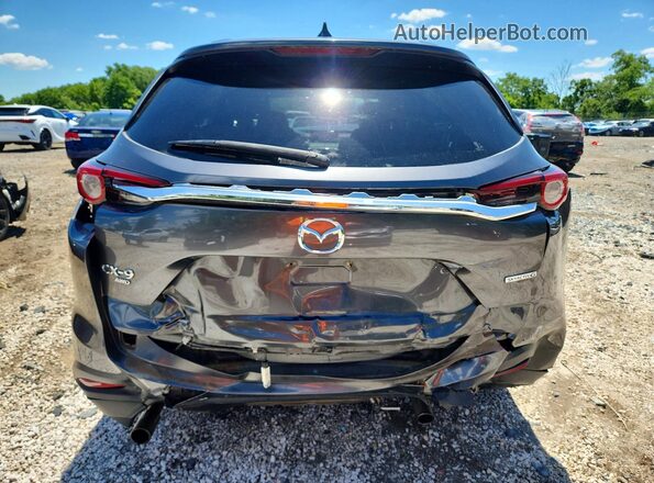 JM3TCBDY2M0500254 2021 MAZDA CX-9 Gray Rear view