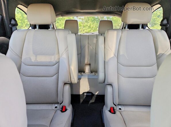 JM3TCBDY2M0500254 2021 MAZDA CX-9 Gray Rear seats view