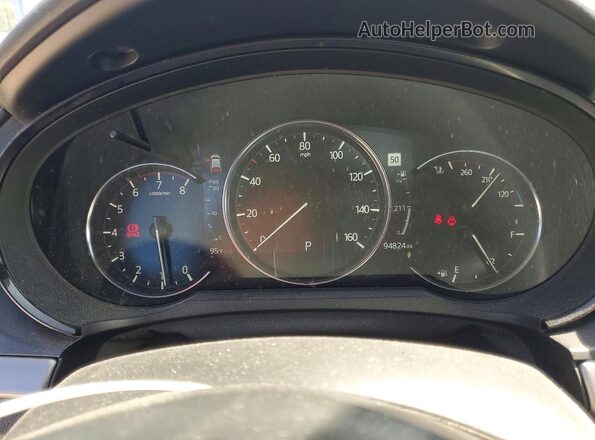 JM3TCBDY2N0613669 2022 MAZDA CX-9 Blue Vista del cuadro de instrumentos