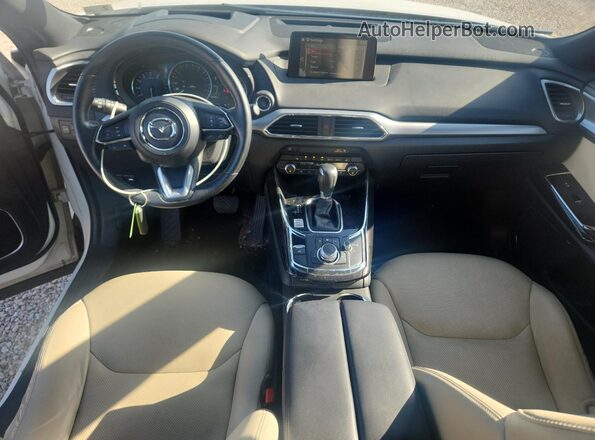 JM3TCBDY3K0322576 2019 MAZDA CX-9 White წინა პანელის ხედი