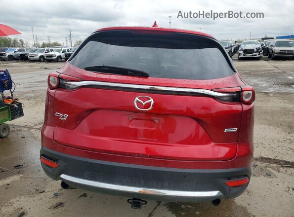 JM3TCBDY3K0328474 2019 MAZDA CX-9 Red Vista trasera