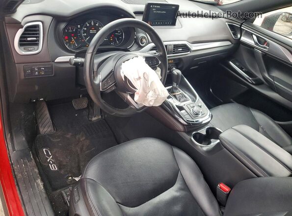 JM3TCBDY3K0328474 2019 MAZDA CX-9 Red Vista del salpicadero
