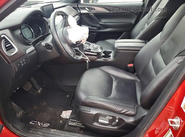 JM3TCBDY3K0328474 2019 MAZDA CX-9 Red Vista interior delantera