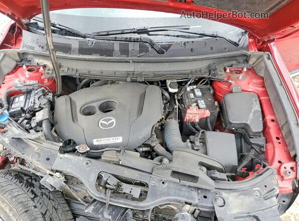 JM3TCBDY3K0328474 2019 MAZDA CX-9 Red Vista del compartimento del motor
