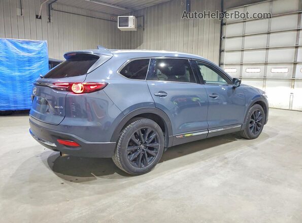 JM3TCBDY3M0525065 2021 MAZDA CX-9 Blue Հետևի աջ