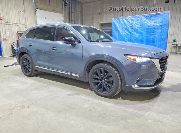 JM3TCBDY3M0525065 2021 MAZDA CX-9 Blue Առջևի աջ