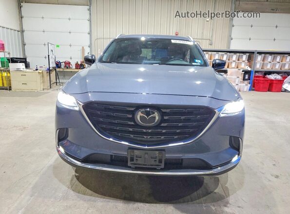 JM3TCBDY3M0525065 2021 MAZDA CX-9 Blue Դիմացի տեսք