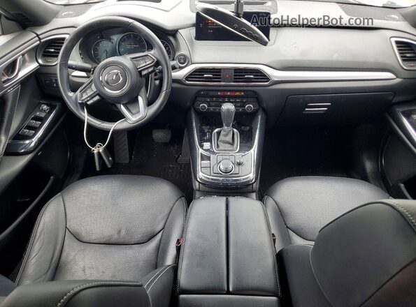 JM3TCBDY4M0521672 2021 MAZDA CX-9 White Вид панелі приладів