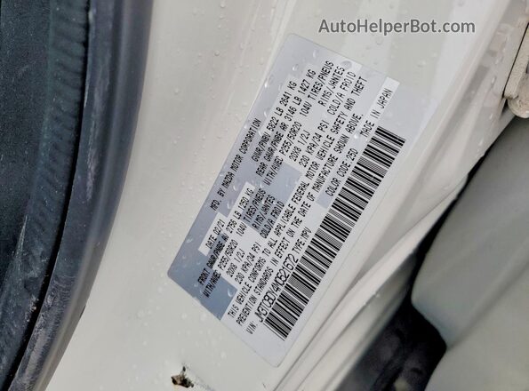 JM3TCBDY4M0521672 2021 MAZDA CX-9 White Вид наклейки з VIN-кодом