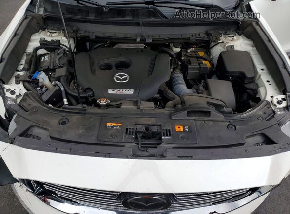 JM3TCBDY4M0521672 2021 MAZDA CX-9 White Вид підкапотного простору