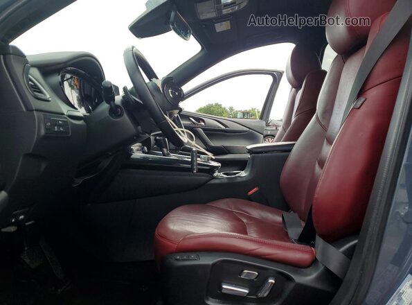 JM3TCBDY4N0609719 2022 MAZDA CX-9 Gray Widok wnętrza z przodu