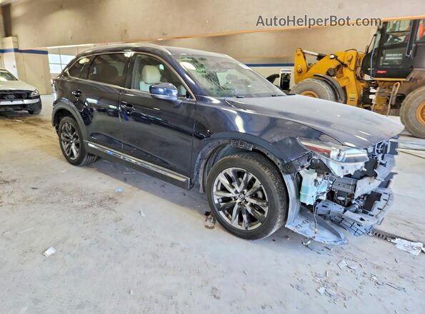 JM3TCBDY5G0108065 2016 MAZDA CX-9 Синий Передняя правая четверть