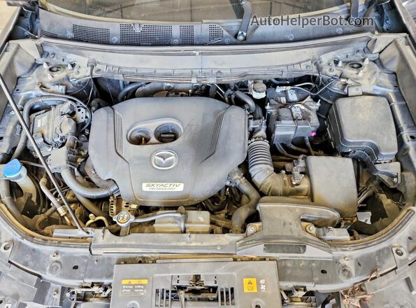 JM3TCBDY5G0108065 2016 MAZDA CX-9 Синий Вид подкапотного пространства