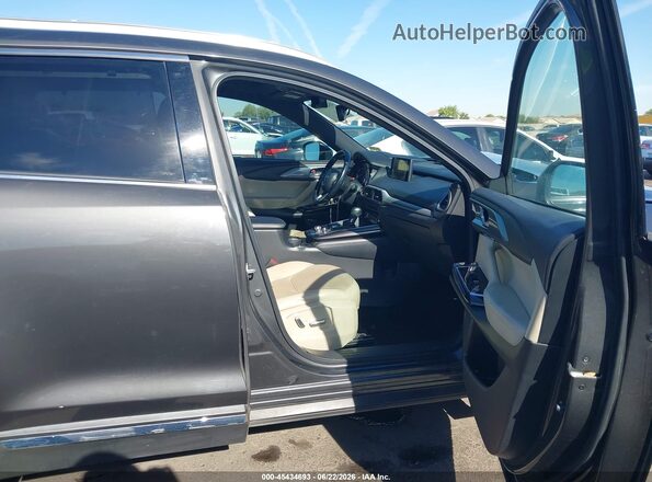 JM3TCBDY5G0120653 2016 MAZDA CX-9 Gray Front interior view