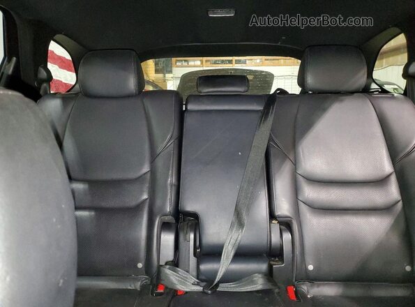 JM3TCBDY5H0140208 2017 MAZDA CX-9 Blue Rear seats view