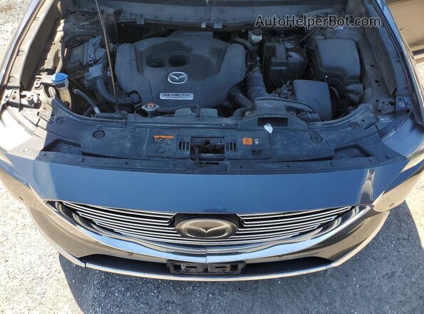 JM3TCBDY5J0200249 2018 MAZDA CX-9 Gray ძრავის განყოფილების ხედი