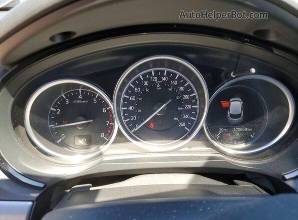 JM3TCBDY5J0200249 2018 MAZDA CX-9 Gray ხელსაწყოთა პანელის ხედი
