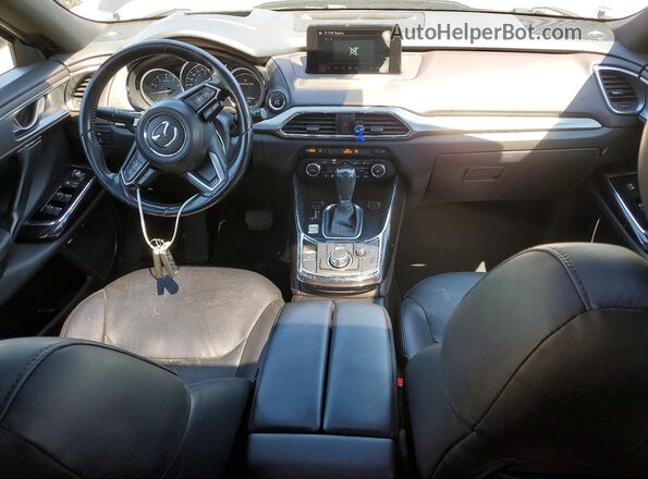 JM3TCBDY5J0200249 2018 MAZDA CX-9 Gray წინა პანელის ხედი