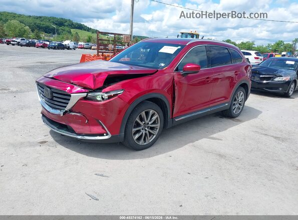 JM3TCBDY5J0217102 2018 MAZDA CX-9 Красный Передняя левая четверть