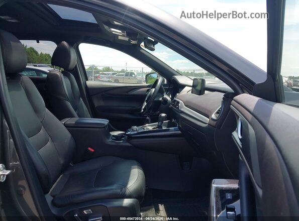 JM3TCBDY5K0322451 2019 MAZDA CX-9 Gray Front interior view