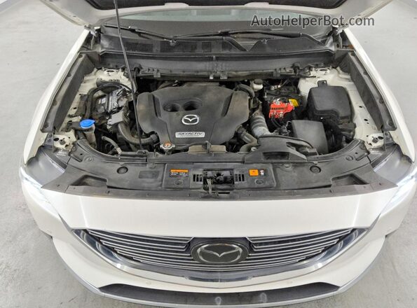 JM3TCBDY5K0331926 2019 MAZDA CX-9 White Widok komory silnika