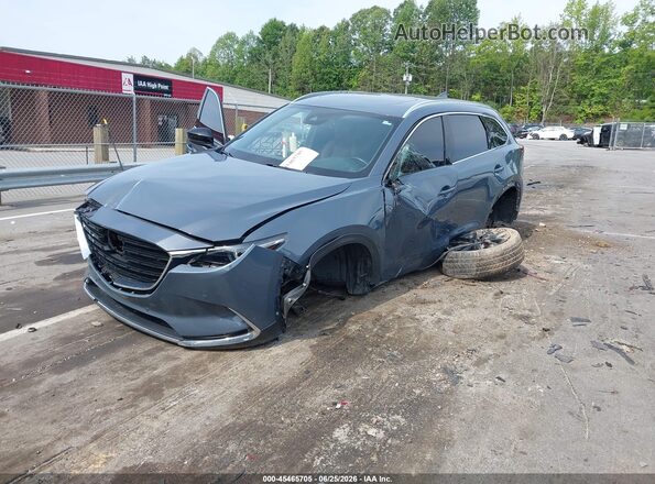 JM3TCBDY5M0503391 2021 MAZDA CX-9 Gray Առջևի ձախ երեք քառորդ տեսարան