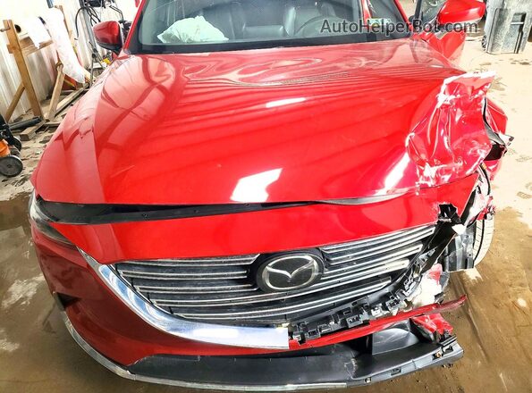 JM3TCBDY6G0119902 2016 MAZDA CX-9 Red Vista del compartimento del motor