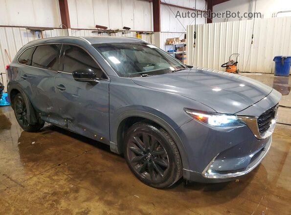 JM3TCBDY6M0516392 2021 MAZDA CX-9 Blue წინა მარჯვენა