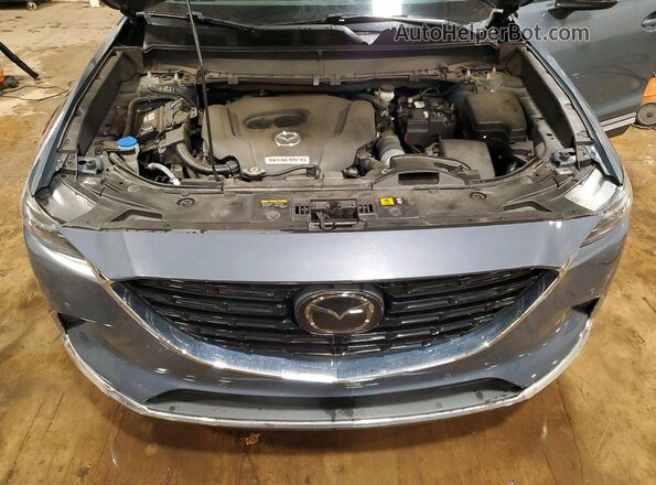 JM3TCBDY6M0516392 2021 MAZDA CX-9 Blue უკანა სალონის ხედი