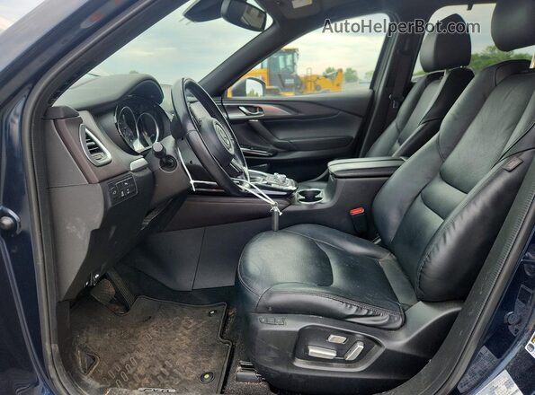 JM3TCBDY7J0236623 2018 MAZDA CX-9 Blue Front interior view