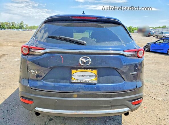 JM3TCBDY7M0508236 2021 MAZDA CX-9 Blue Vista trasera