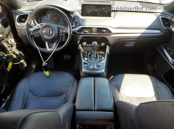 JM3TCBDY7M0508236 2021 MAZDA CX-9 Blue Vista del salpicadero