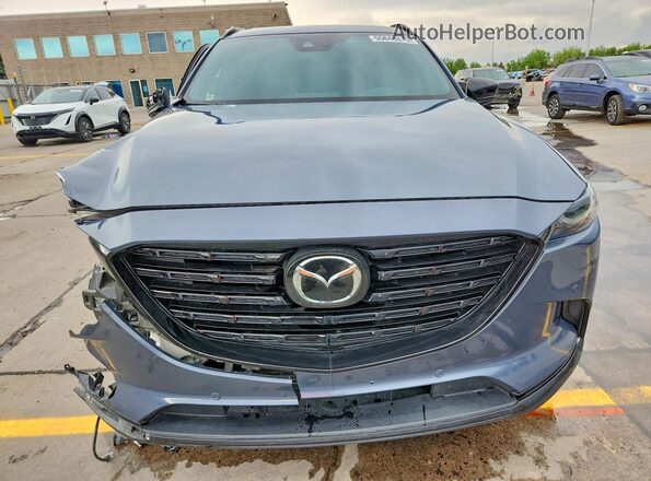 JM3TCBDY7N0620455 2022 MAZDA CX-9 Blue Դիմացի տեսք