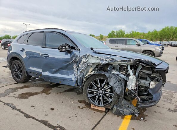 JM3TCBDY7N0620455 2022 MAZDA CX-9 Blue Առջևի աջ