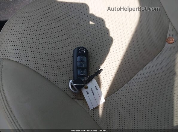 JM3TCBDY8K0300315 2019 MAZDA CX-9 Blue Առջևի վահանակի տեսք
