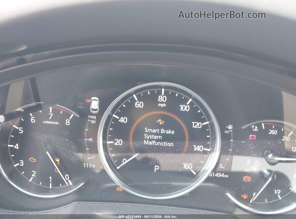 JM3TCBDY8K0300315 2019 MAZDA CX-9 Blue Հետևի նստատեղերի տեսք