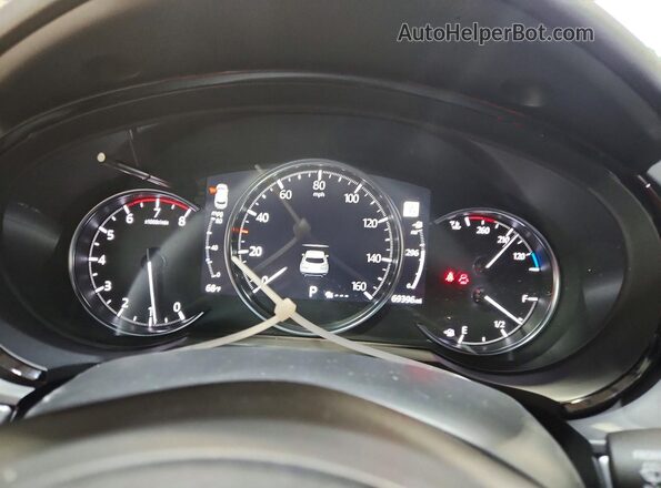 JM3TCBDY8L0415076 2020 MAZDA CX-9 Blue ხელსაწყოთა პანელის ხედი