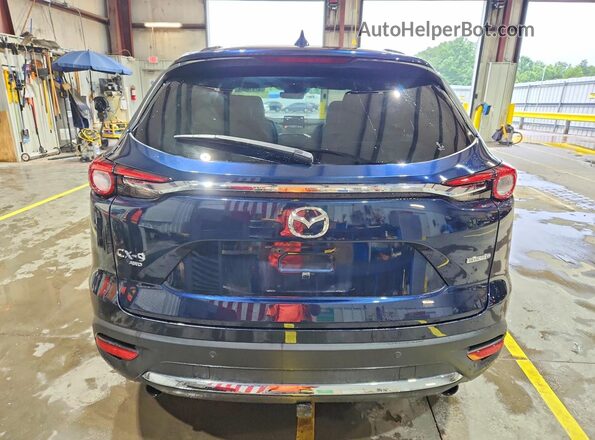 JM3TCBDY8L0415076 2020 MAZDA CX-9 Blue უკანა ხედი