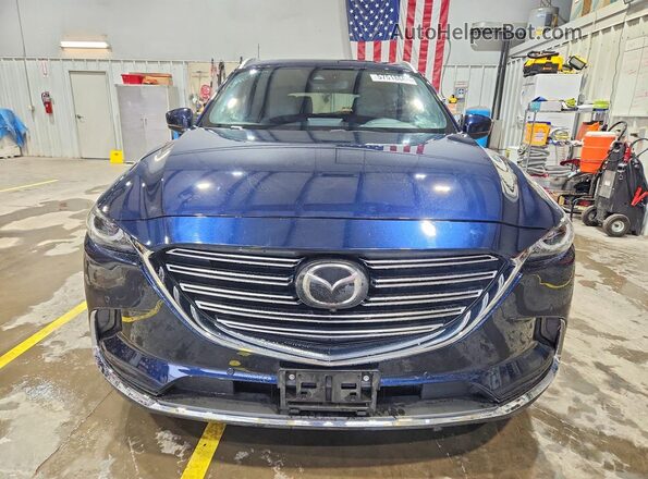JM3TCBDY8L0415076 2020 MAZDA CX-9 Blue წინა ხედი