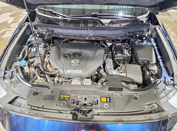 JM3TCBDY8L0415076 2020 MAZDA CX-9 Blue უკანა სალონის ხედი