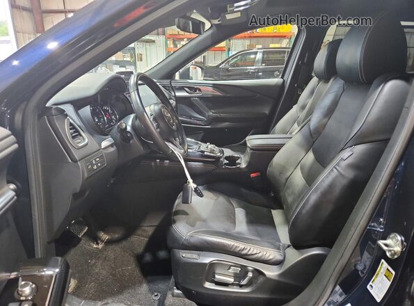 JM3TCBDY8L0415076 2020 MAZDA CX-9 Blue წინა სალონის ხედი