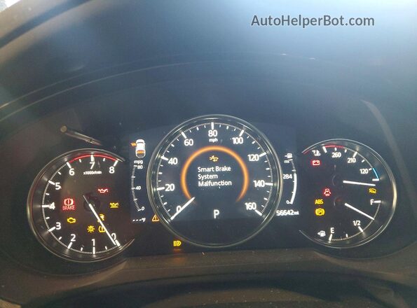 JM3TCBDY9P0642329 2023 MAZDA CX-9 White Սարքավորումների վահանակի տեսք