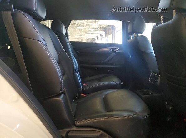 JM3TCBDY9P0642329 2023 MAZDA CX-9 White Սալոնի հետևի տեսք