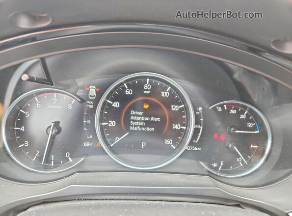 JM3TCBDY9P0649927 2023 MAZDA CX-9 Gray Vista del cuadro de instrumentos