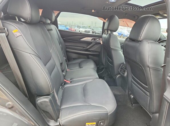 JM3TCBDY9P0649927 2023 MAZDA CX-9 Gray Vista de los asientos traseros
