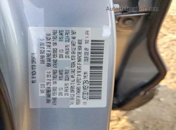 JM3TCBDYXM0517254 2021 MAZDA CX-9 Silver VIN კოდის სტიკერის ხედი